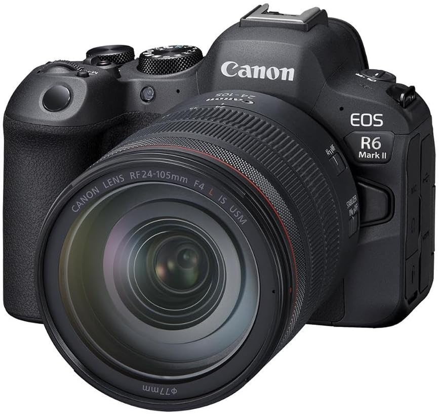 Canon EOS R6 Mark II Mirrorless Camera with RF 24-105mm F4L IS USM Lens