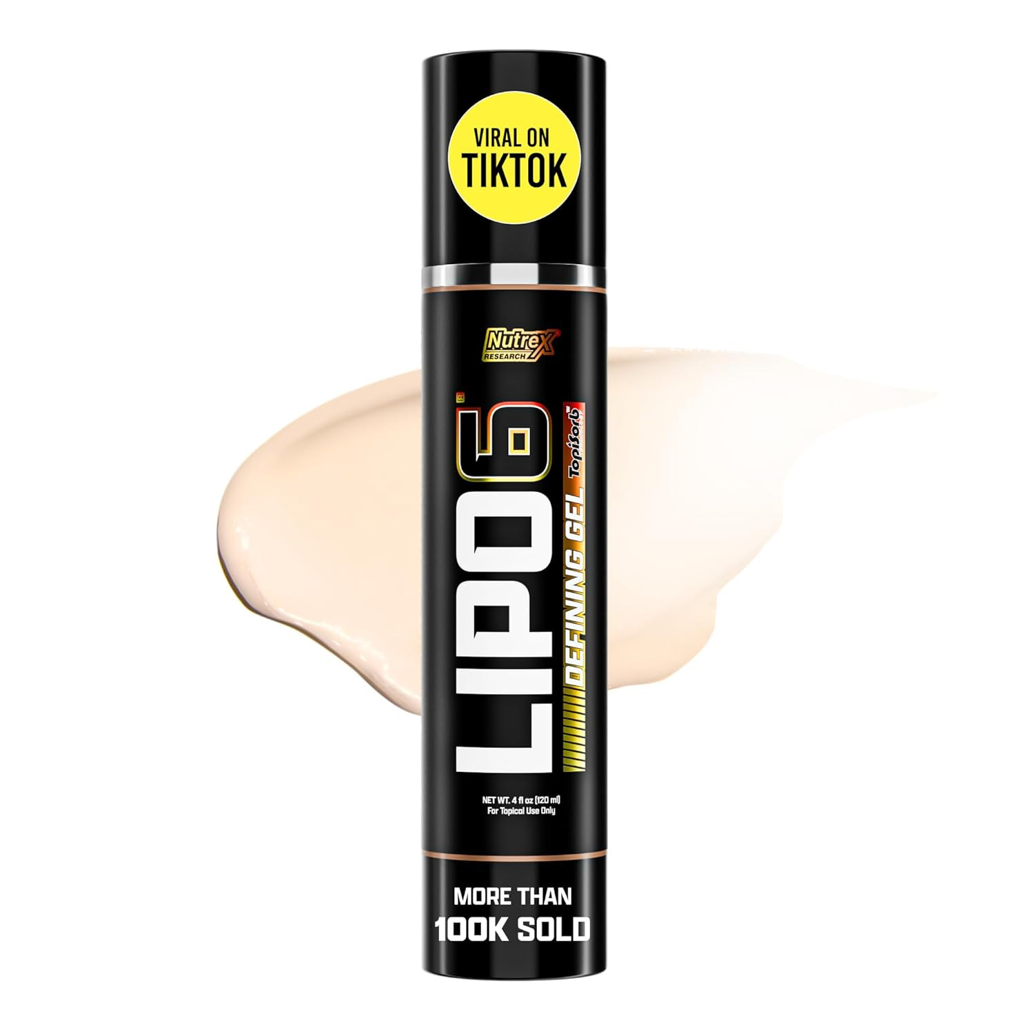 NUTREX Lipo-6, Defining Gel, 4 fl oz 120 ml