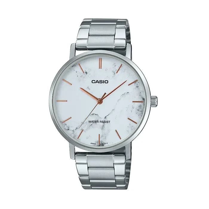 CASIO Analog Unisex Watch MTP-VT01DM-7AUDF