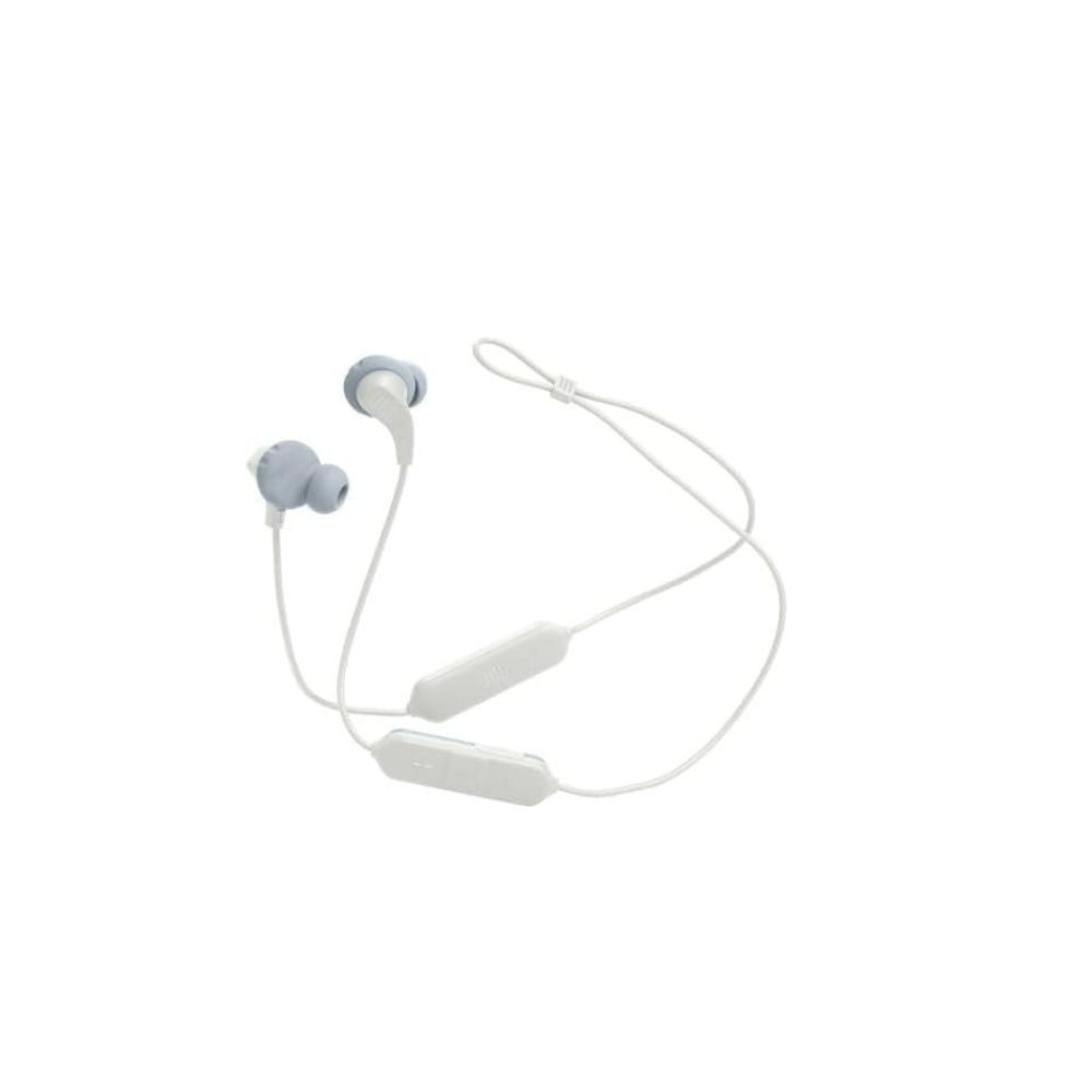 Endurance Run2 Bt Sweatproof Wireless In-Ear Sport Headphones, Fliphook, Twistlock And Flexsoft Technology, Sweatproof, 10H Battery, Hands-Free Call, Magnetic Buds White