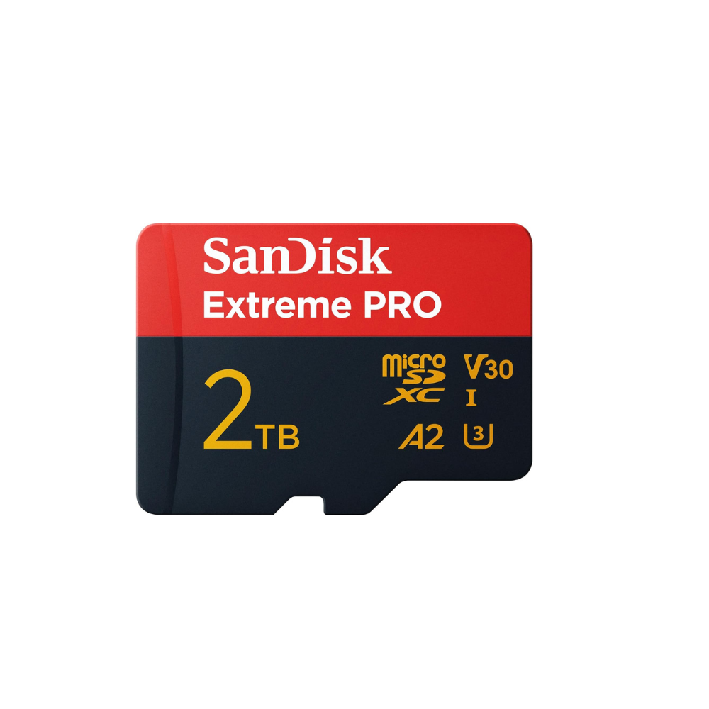 SanDisk 2TB Extreme Pro MicroSDXC UHS-I Card, Upto 250MB/s Read Speed, Upto 150MB/s Write Speed, SDSQXCD-2T00-GN6MA