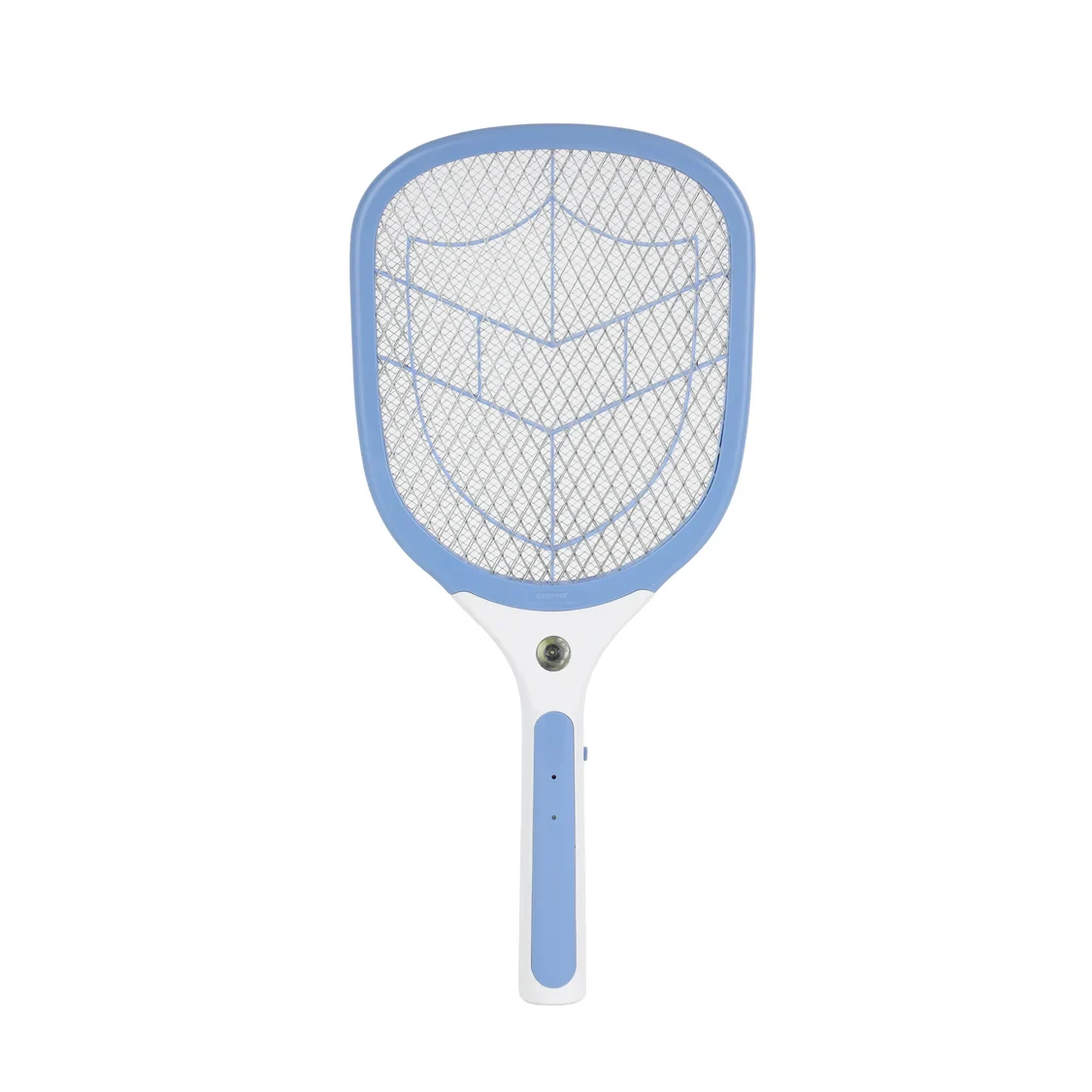 Geepas GMS1150 Rechargeable Mosquito Swatter 3.7 V 1200mAh Lithium Battery LED Light 3- Subcaste Mesh Dual Indicator Long Battery Life Safe & Easy to Use