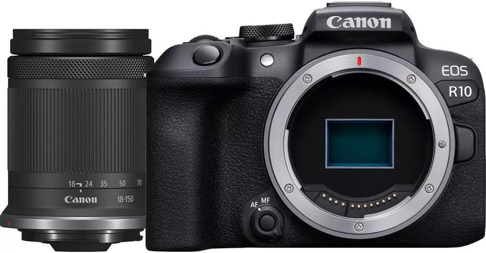 Canon EOS R10 Mirrorless Camera and RF-S 18-150mm F3.5-6.3 IS STM Lens