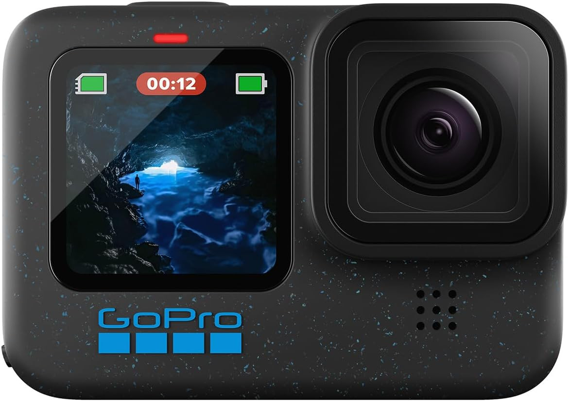 GoPro HERO12 Black - Waterproof Action Camera with 5.3K60 Ultra HD Video
