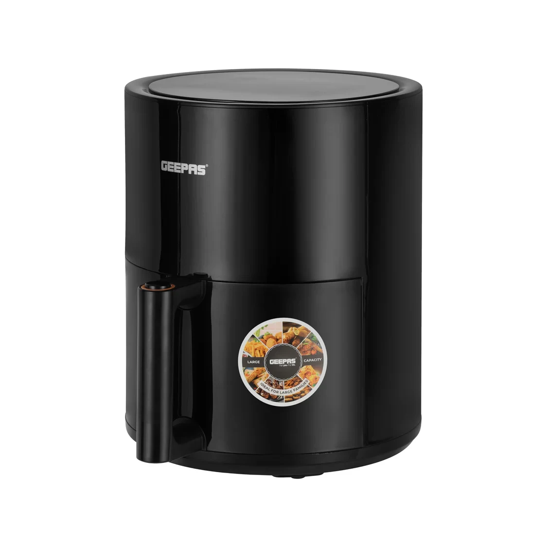 Geepas Digital Air Fryer GAF37501T with a 4.0-liter capacity, designed for oil-free cooking.