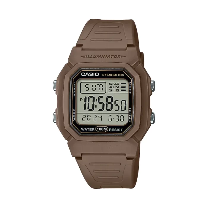 CASIO Digital Men Watch W-800H-5AVDF