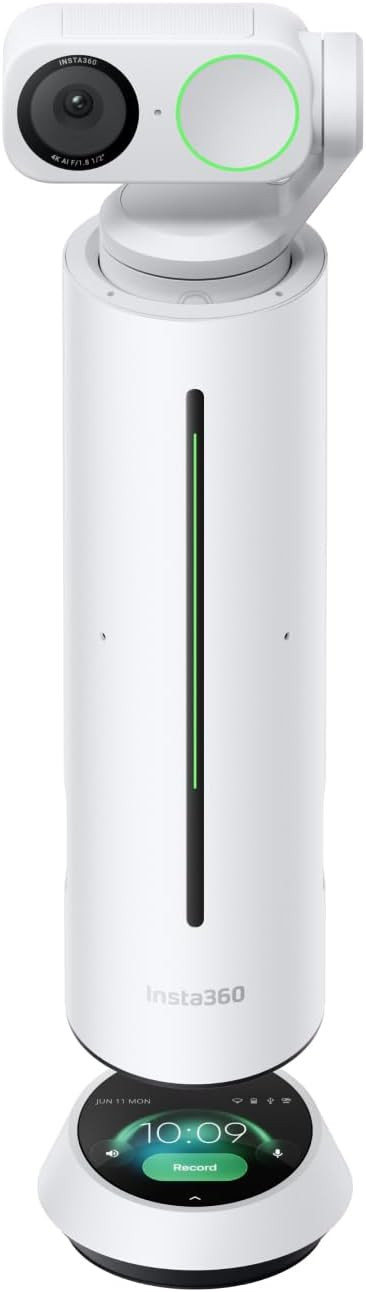 Click to see full view Insta360 WaveLink Pack - AI Handsfree Bluetooth Voice Recorder - 8 Microphones with Noise Cancellation and Beamforming, Transcription