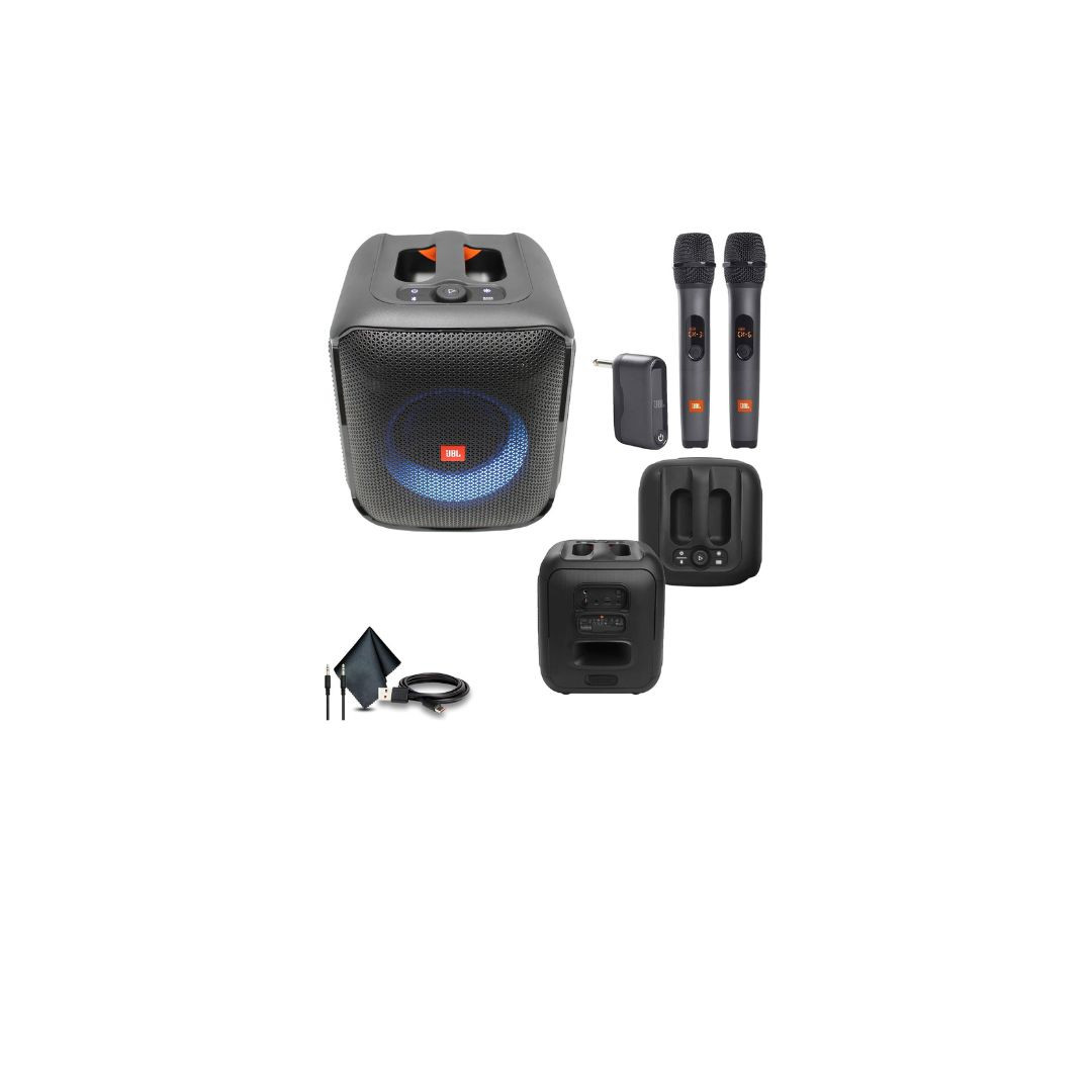 JBL Partybox Encore Essential, 100W Sound, Built-in Dynamic Light Show and Splashproof