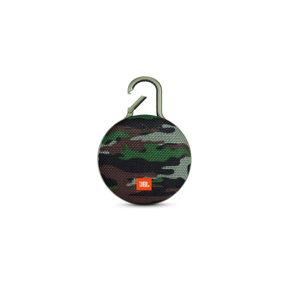 JBL CLIP 3 - Waterproof Portable Bluetooth Speaker - Squad Camo