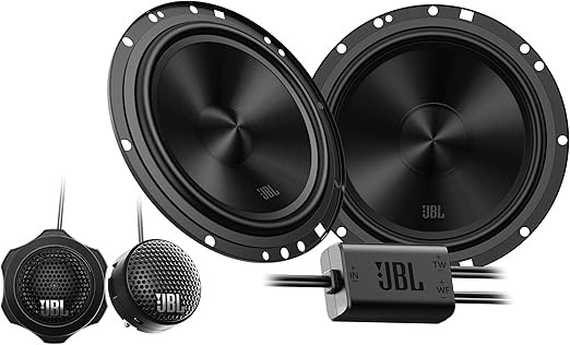 JBL Stage2 GEN2 65CF Component Car Speaker 165 mm (6.5 Inch) Harman Kardon Car HiFi with 90 W RMS and 720 W Max Component Car Boxes Set 2 Woofers + 2 Tweeters