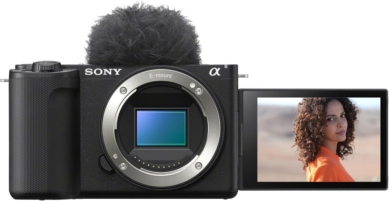 Sony Alpha ZV-E10M2K 26 MP Interchangeable Lens Mirrorless Vlog Camera for Creators (16-50mm Power Zoom Lens) | APS-C Sensor | 4K 60p with 10bit 4:2:2 Recording
