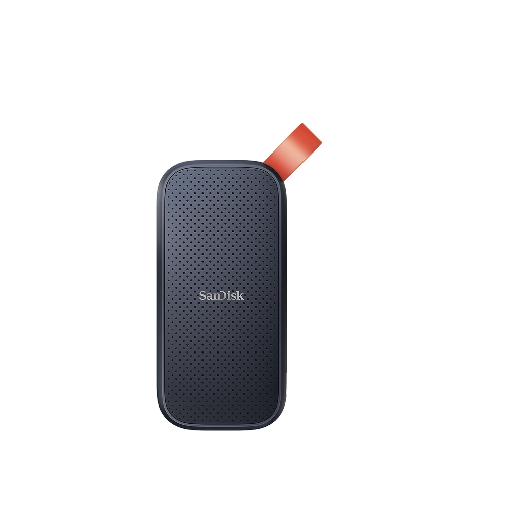 SanDisk E30 Portable SSD 1TB – Black, High-Speed External Storage
