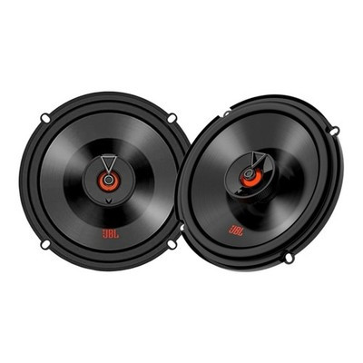 JBL Club 620F 2-Way Car Speaker Set by Harman Kardon - 180 Watt Car Speaker for Flat Installation - 2 Pieces Car HiFi Box Large 16-17 cm - 6.5 Inch - without Grille Cover