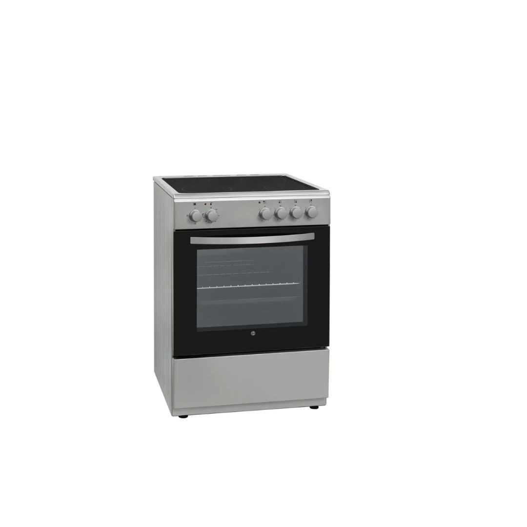 Hoover Freestanding 4-Zone Ceramic Cooker W/Oven, HVC-V64E-01S (85 x 60 x 60 cm)