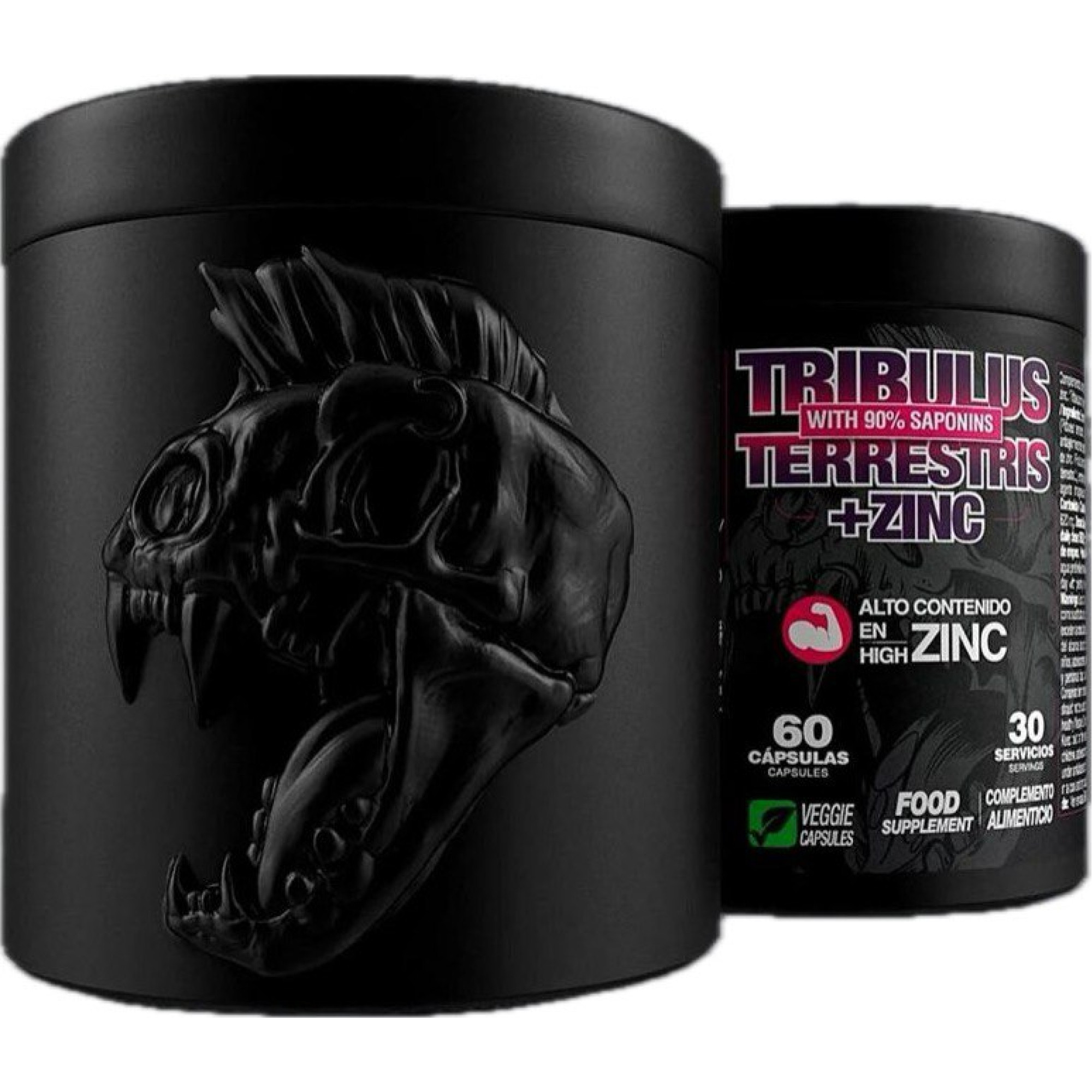 Tribulus Terrestris Plus Zinc 60 Capsules for Strength Stamina & Vitality