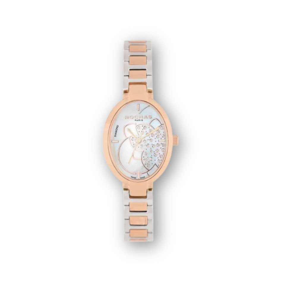 Rochas Ladies Diamond Luxury Women's Elegant Timepiece Fashion Accessory Designer Watch