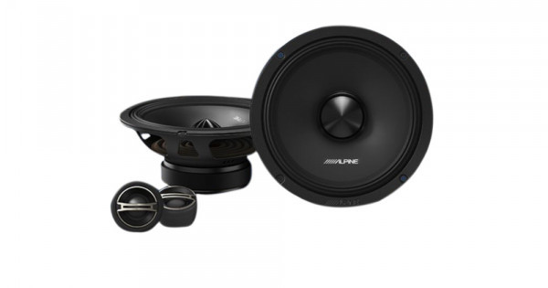 Alpine EL-E65C-G 6.5” Component 2-Way Speaker Set, Pair