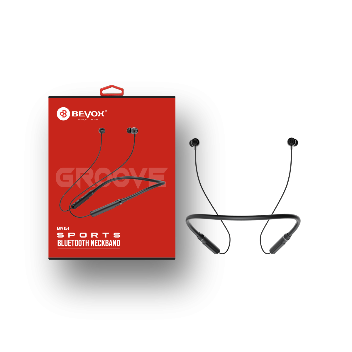 Beyox BN151 SPORTS Bluetooth Neckband – Wireless Earphones for Active Lifestyle