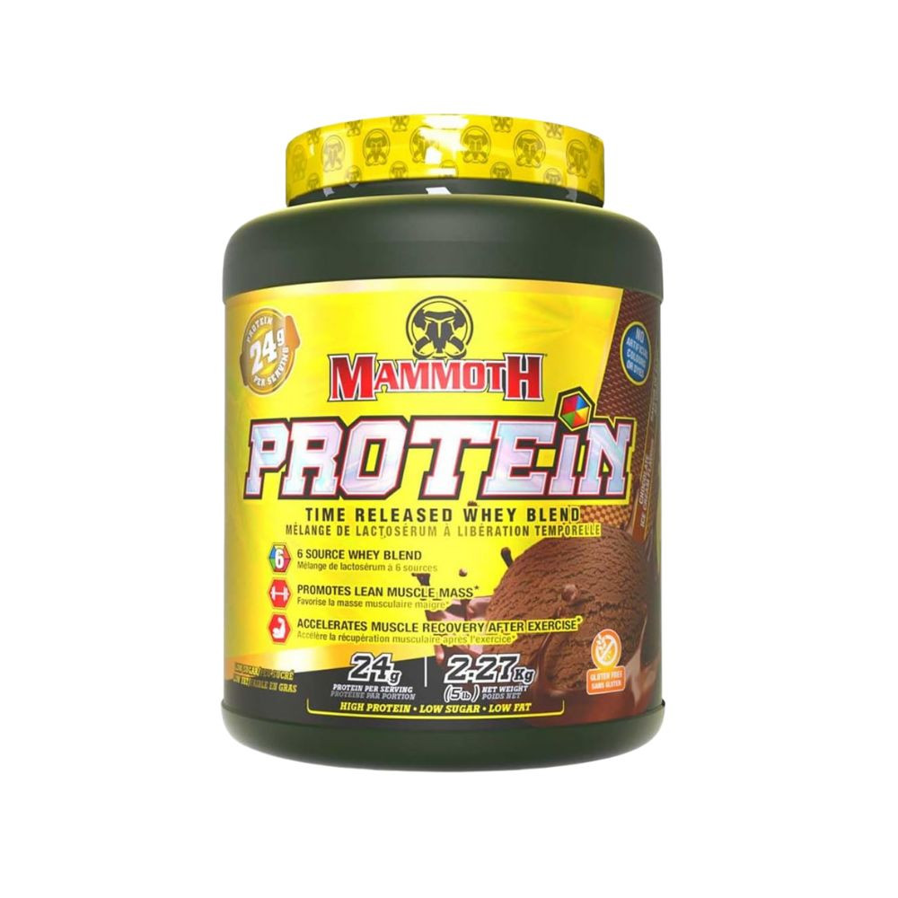 Mammoth Protein Whey Protein Powder Muscle Growth Recovery Strength Support