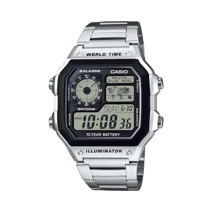 CASIO Digital Men Watch AE-1200WHD-1AVDF