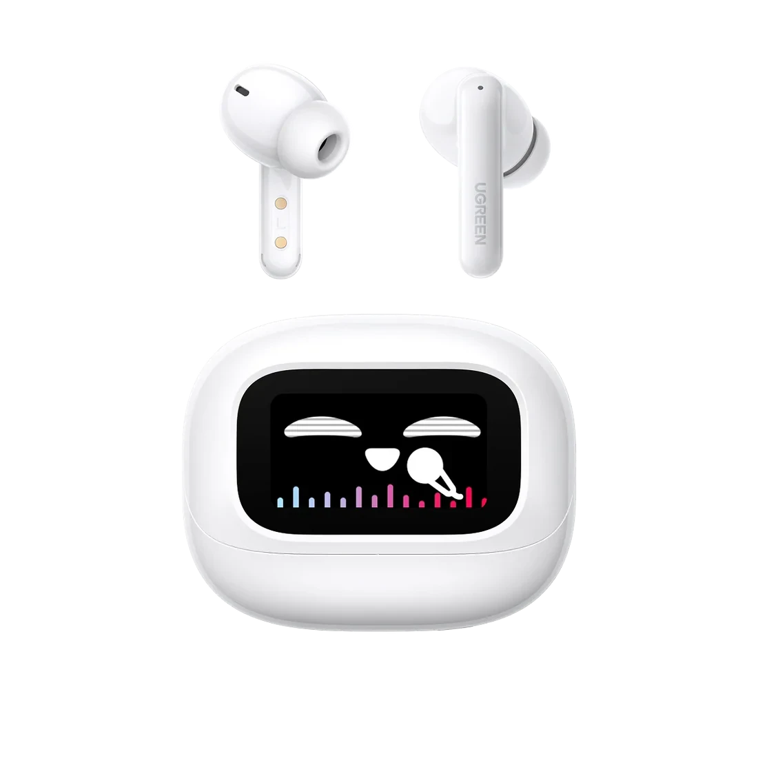 UGREEN EchoBuds Magic Active Noise Cancelling Earbuds with Smart Touchscreen