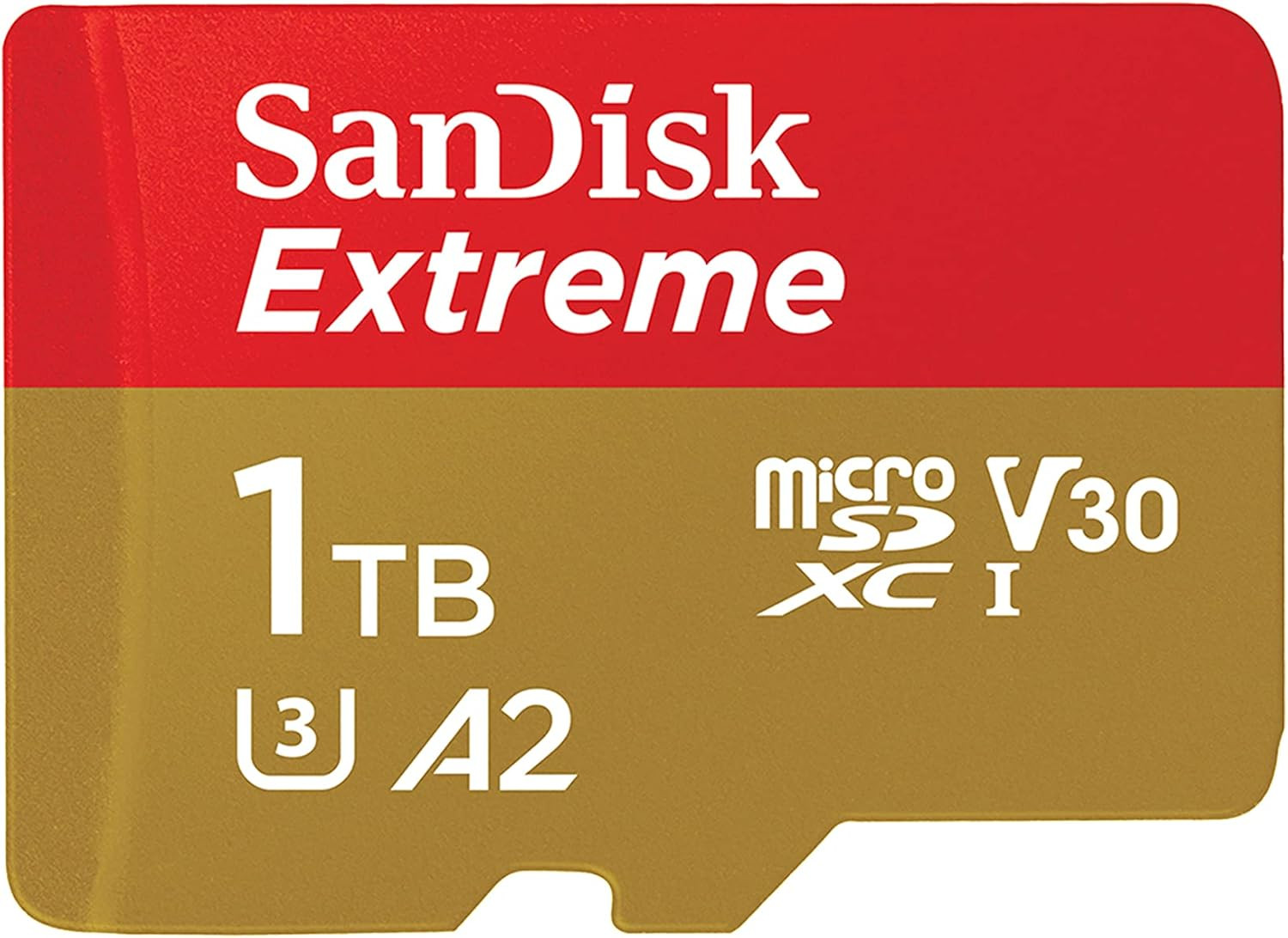 SanDisk 1TB Extreme microSDXC UHS-I Memory Card with Adapter Up to 190MB/s (International Version)
