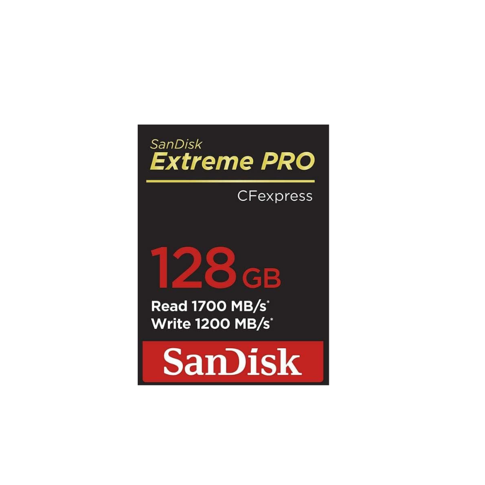 SanDisk 128GB Extreme PRO CFexpress Card Type B - SDCFE-128G-GN4NN