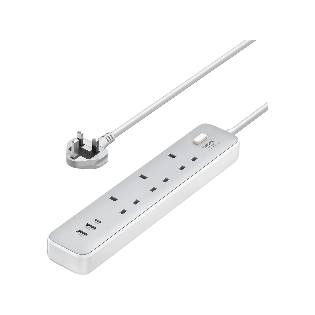 UGREEN Power Strip 6 in 1 PD 30W (3AC, 2C1A, 2M)