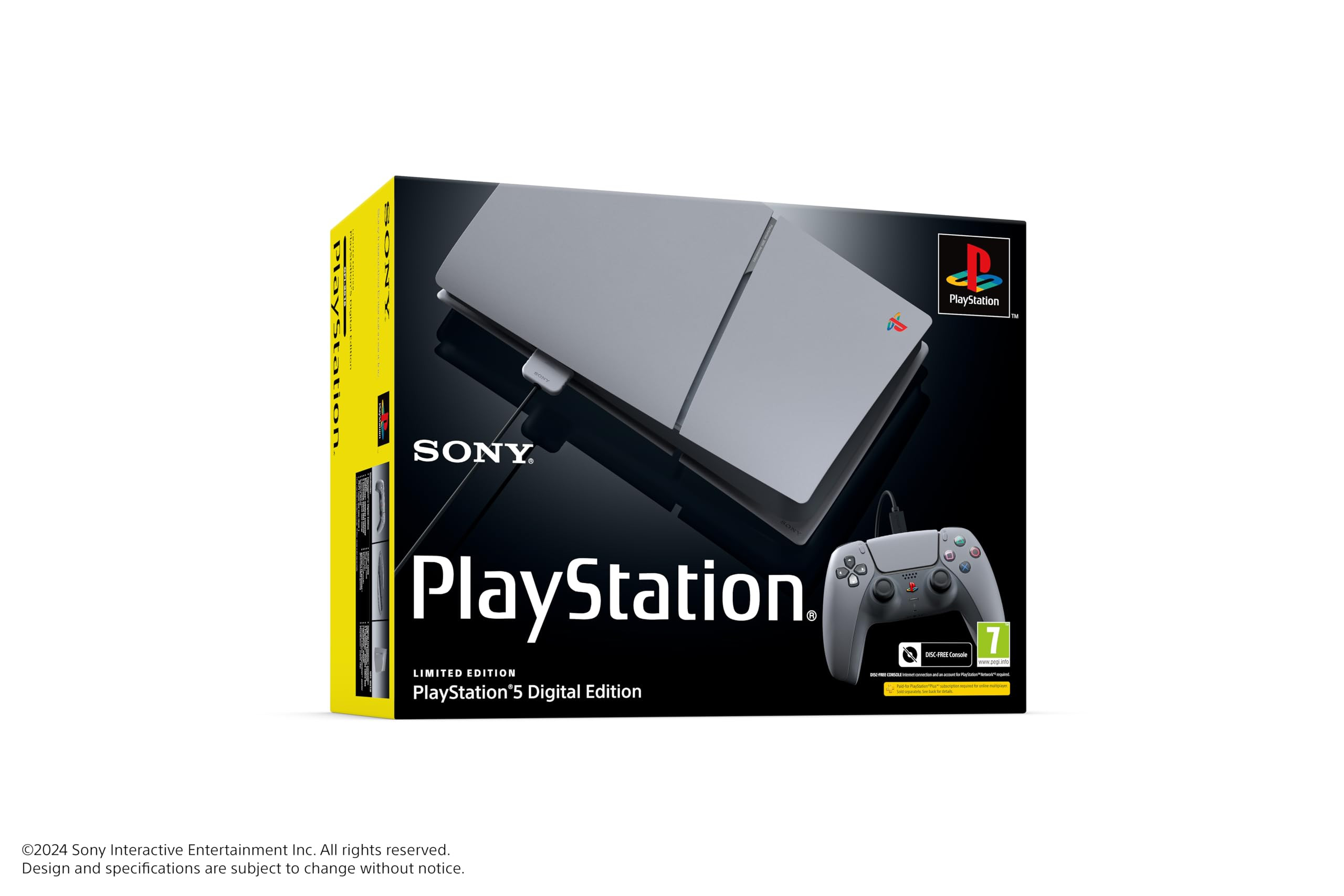 PlayStation PS5 Digital 30th Anniversary Edition – Special Limited Edition Console, 4K Gaming, DualSense Controller
