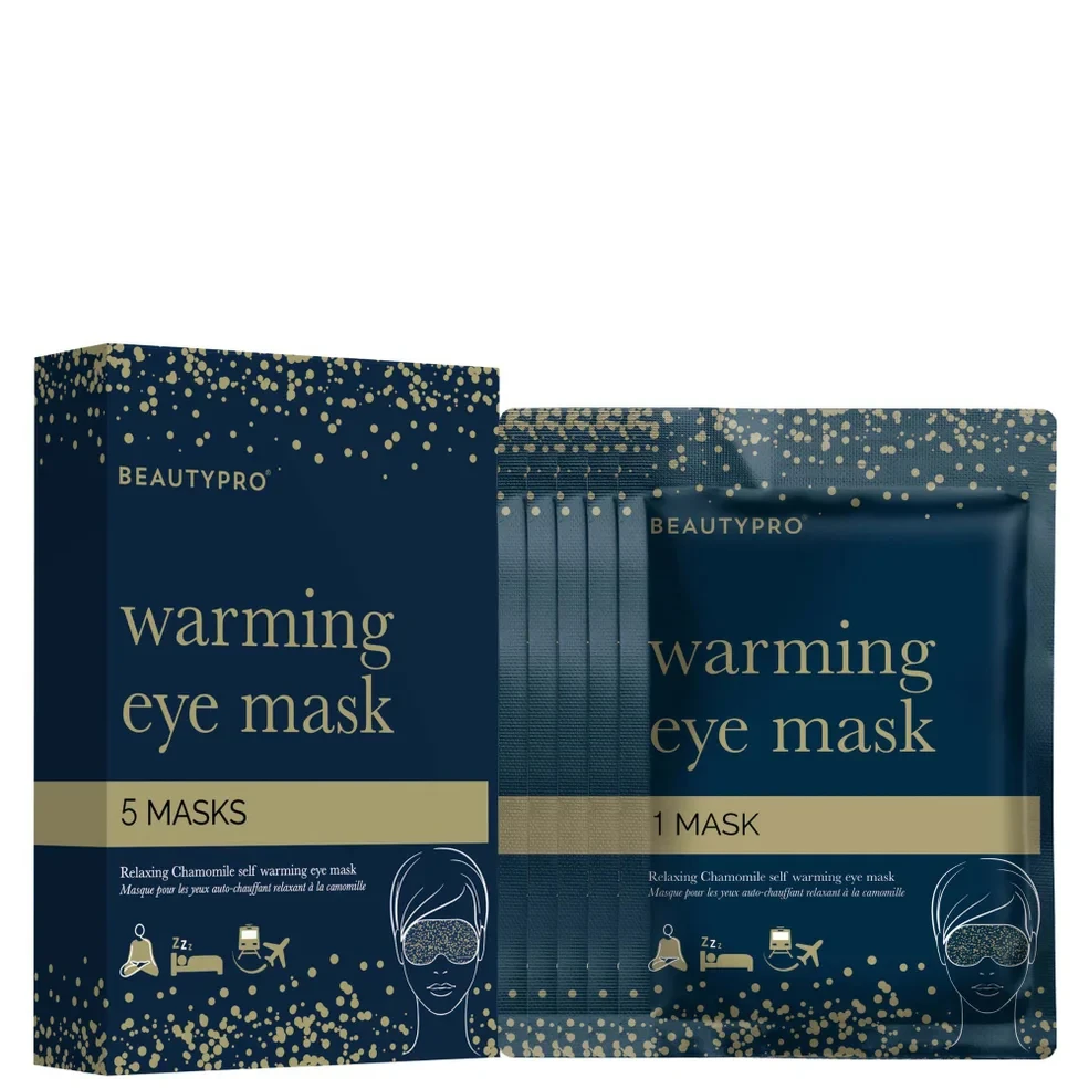 BeautyPro Warming Eye Mask with Chamomile (Pack of 5)