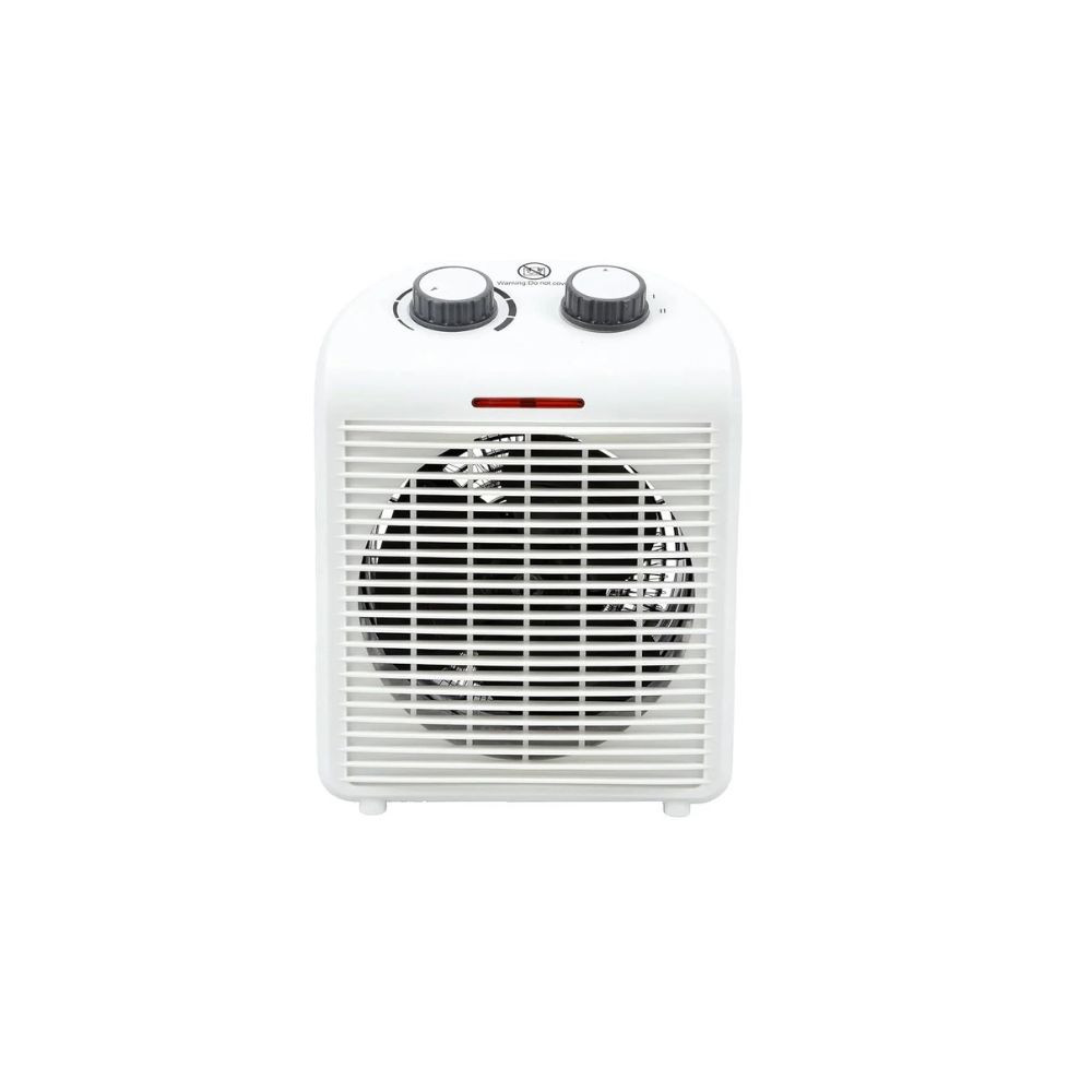 Adjustable Thermostat 2000W Fan Heater with Dual Heating and Fan Mode