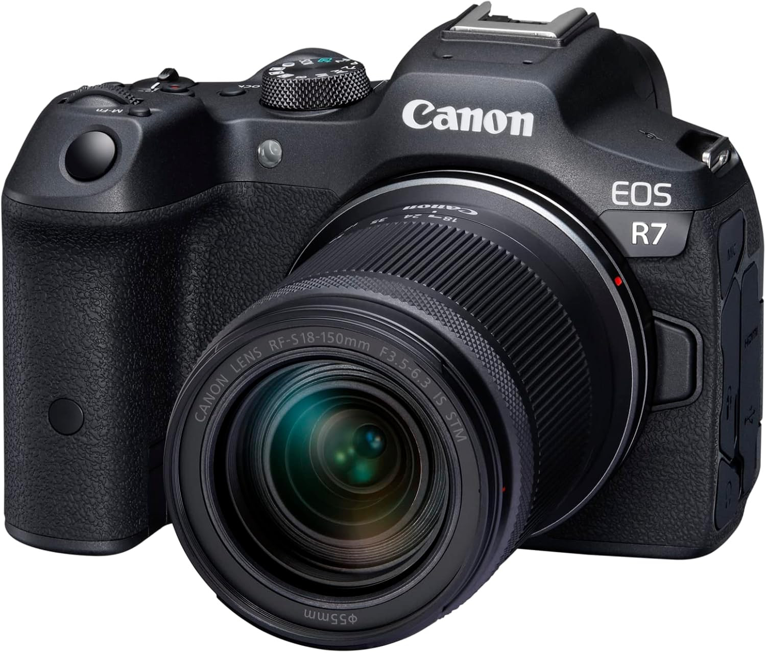 Canon EOS R7 Mirrorless Camera + RF-S 18-150 mm F3.5-6.3 is STM Lens