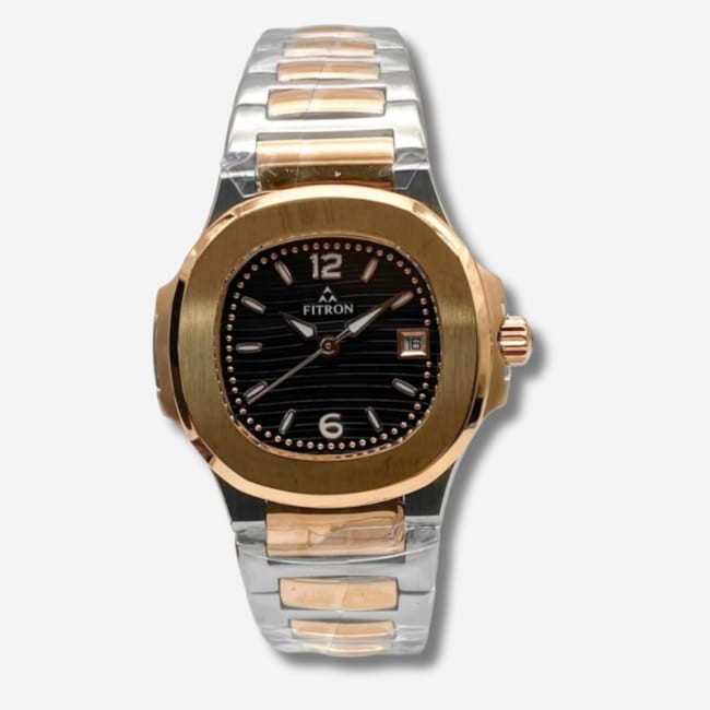 Fitron Two Tone Ladies Watch Stainless Steel Analog