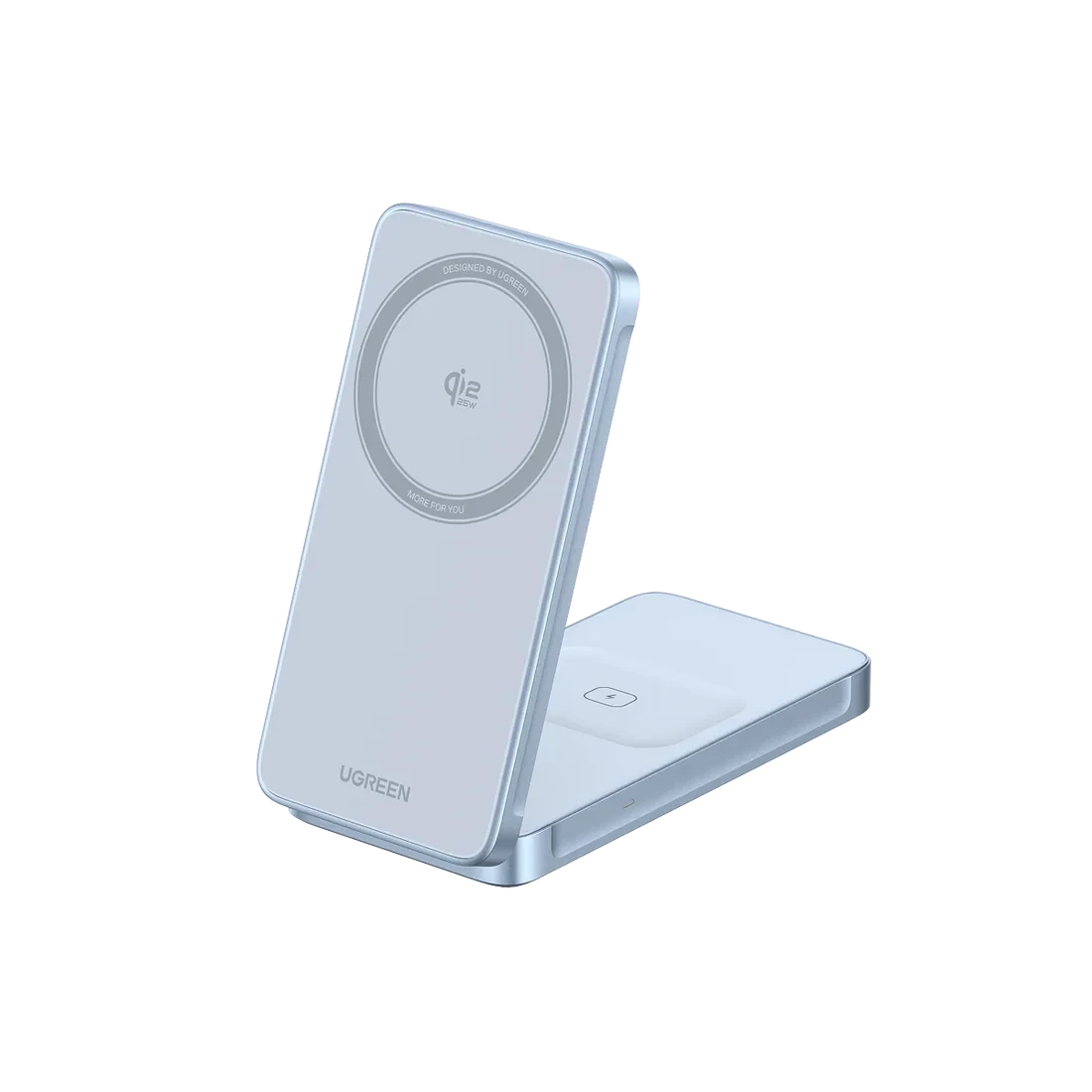 UGREEN MagFlow 2-in-1 Magnetic Wireless Charger 25W